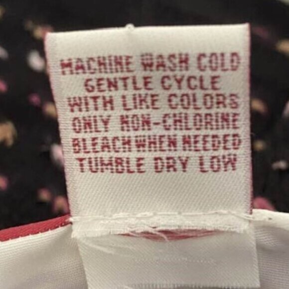 Jennifer Moore Vintage Petite M Fringe Button Cardigan Sweater Black Retro Boho - Picture 10 of 12